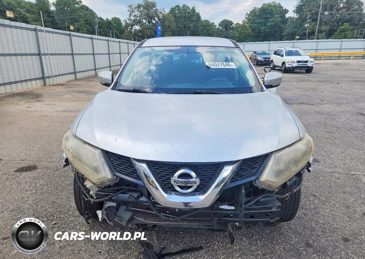 2015 Nissan Rogue S VIN:KNMAT2MT7FP583436 - 5