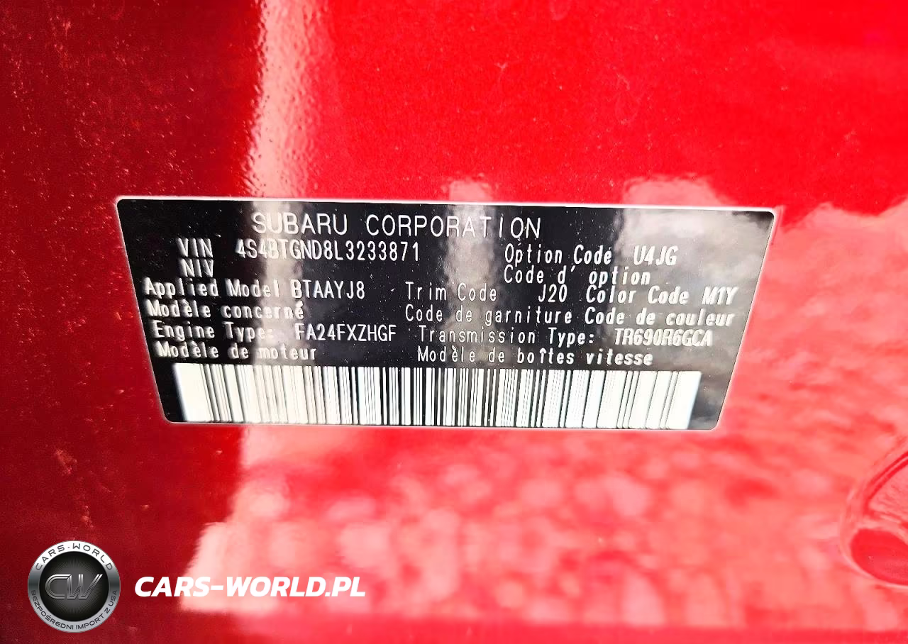2020 Subaru Outback Limited Xt VIN:4S4BTGND8L3233871 - 12
