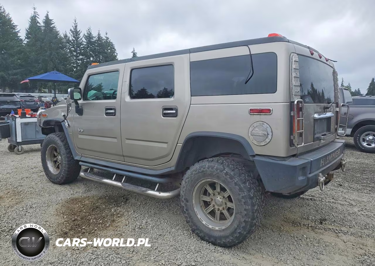 2004 Hummer H2 VIN:5GRGN23U74H112388 - 2