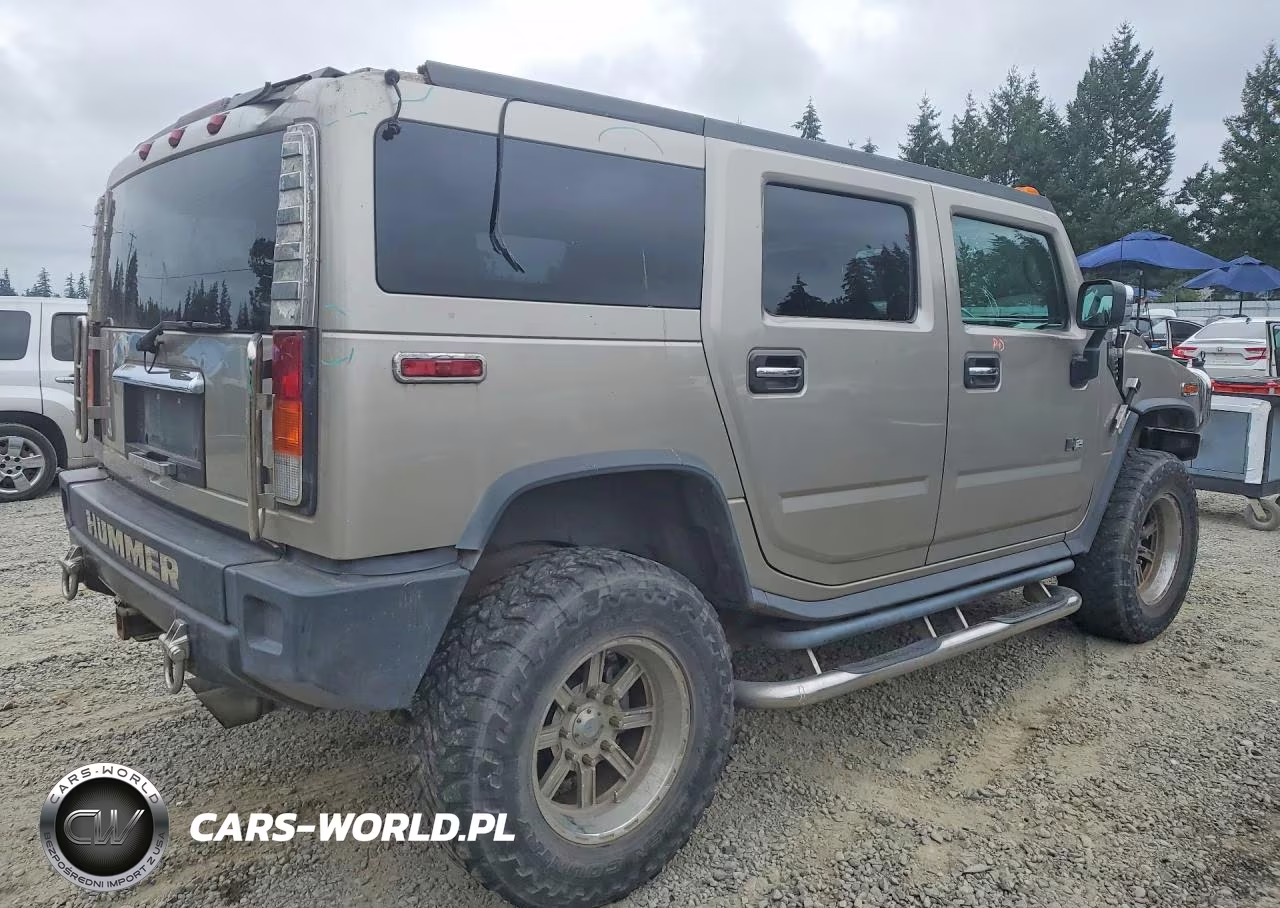 2004 Hummer H2 VIN:5GRGN23U74H112388 - 3