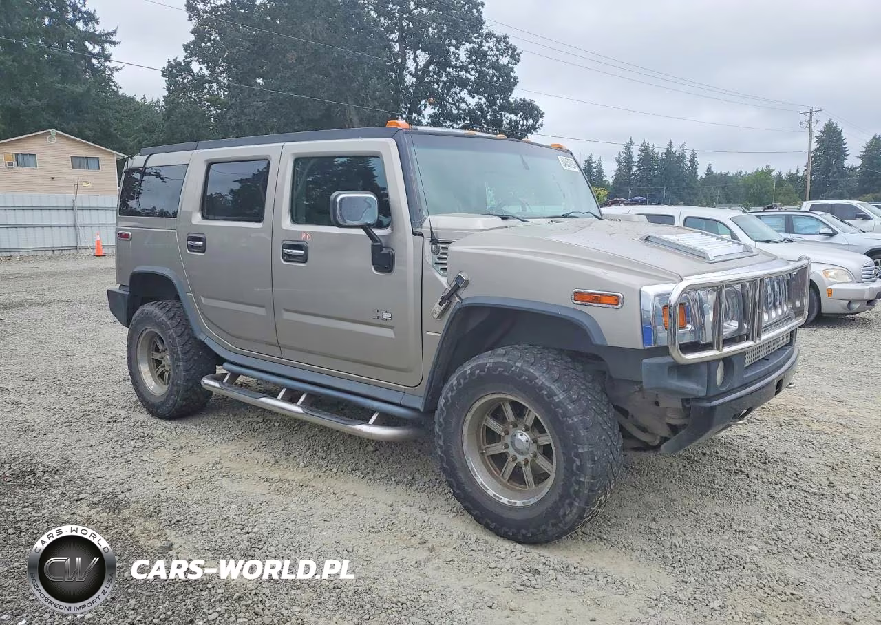 2004 Hummer H2 VIN:5GRGN23U74H112388 - 4