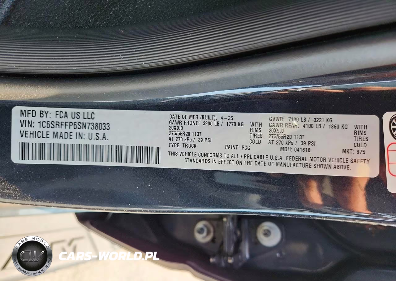 2025 Ram 1500 Big Horn-Lone Star VIN:1C6SRFFP6SN738033 - 12