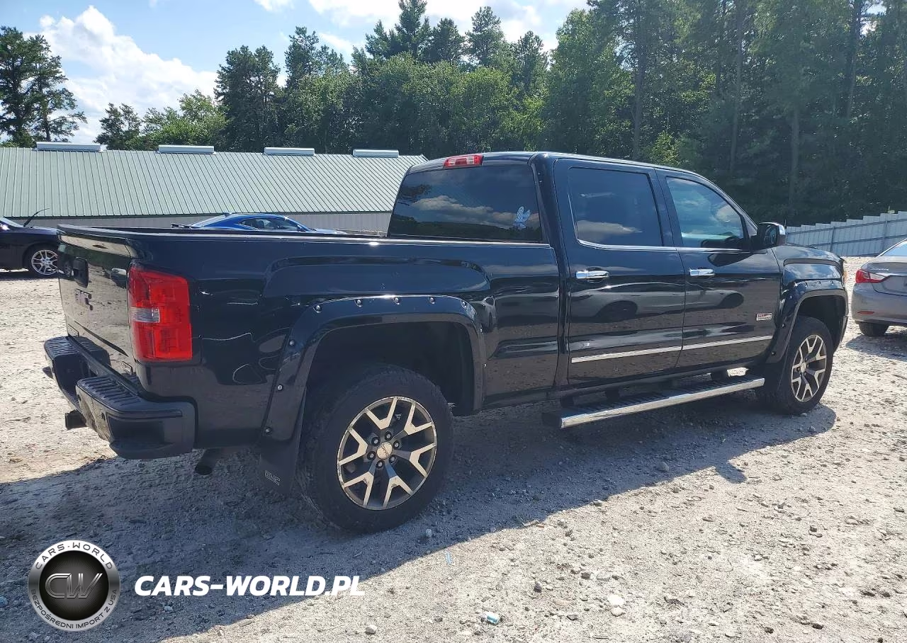 2015 GMC Sierra K1500 Sle VIN:3GTU2UECXFG454458 - 3
