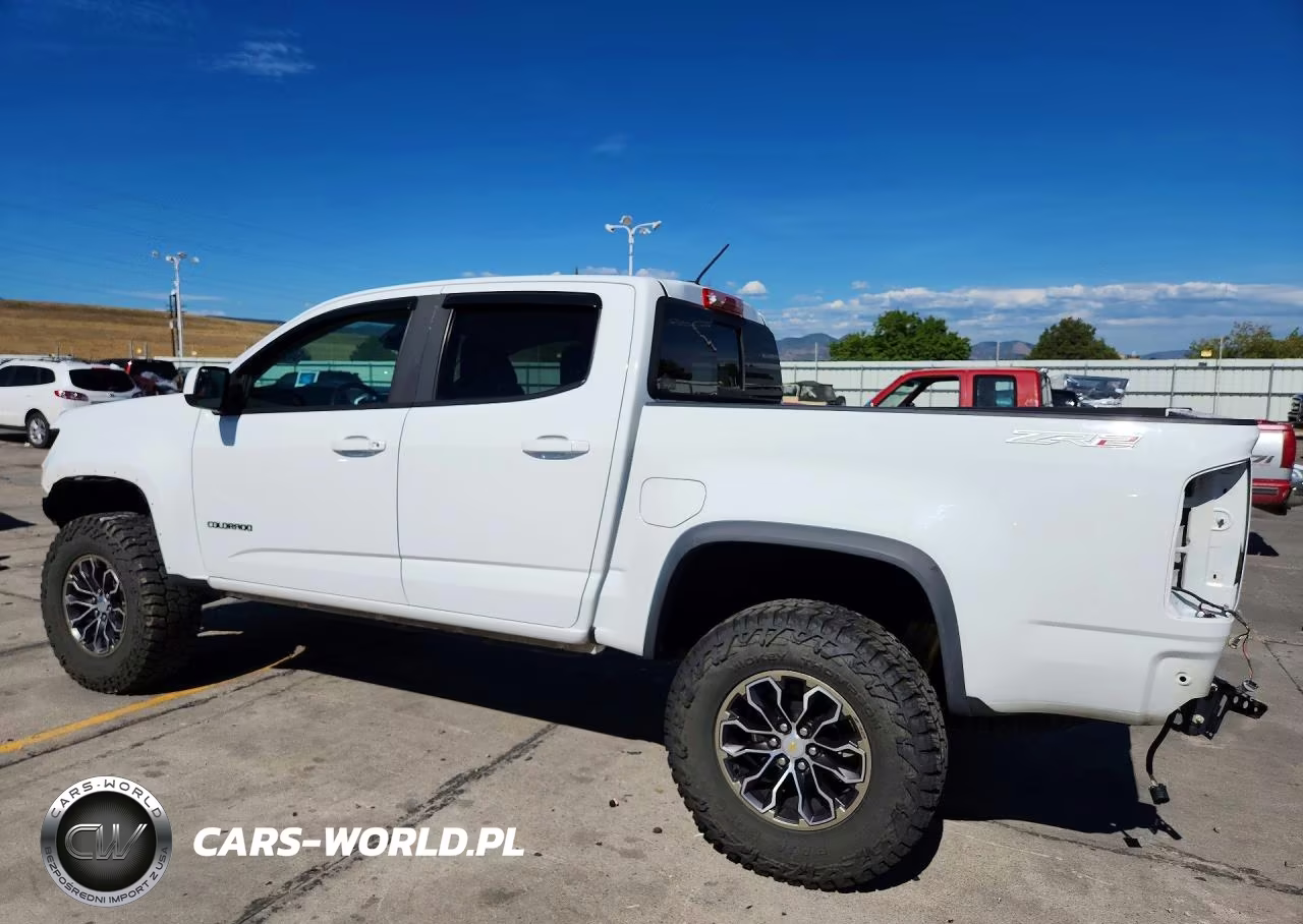 2020 Chevrolet Colorado Zr2 VIN:1GCGTEEN8L1232545 - 2