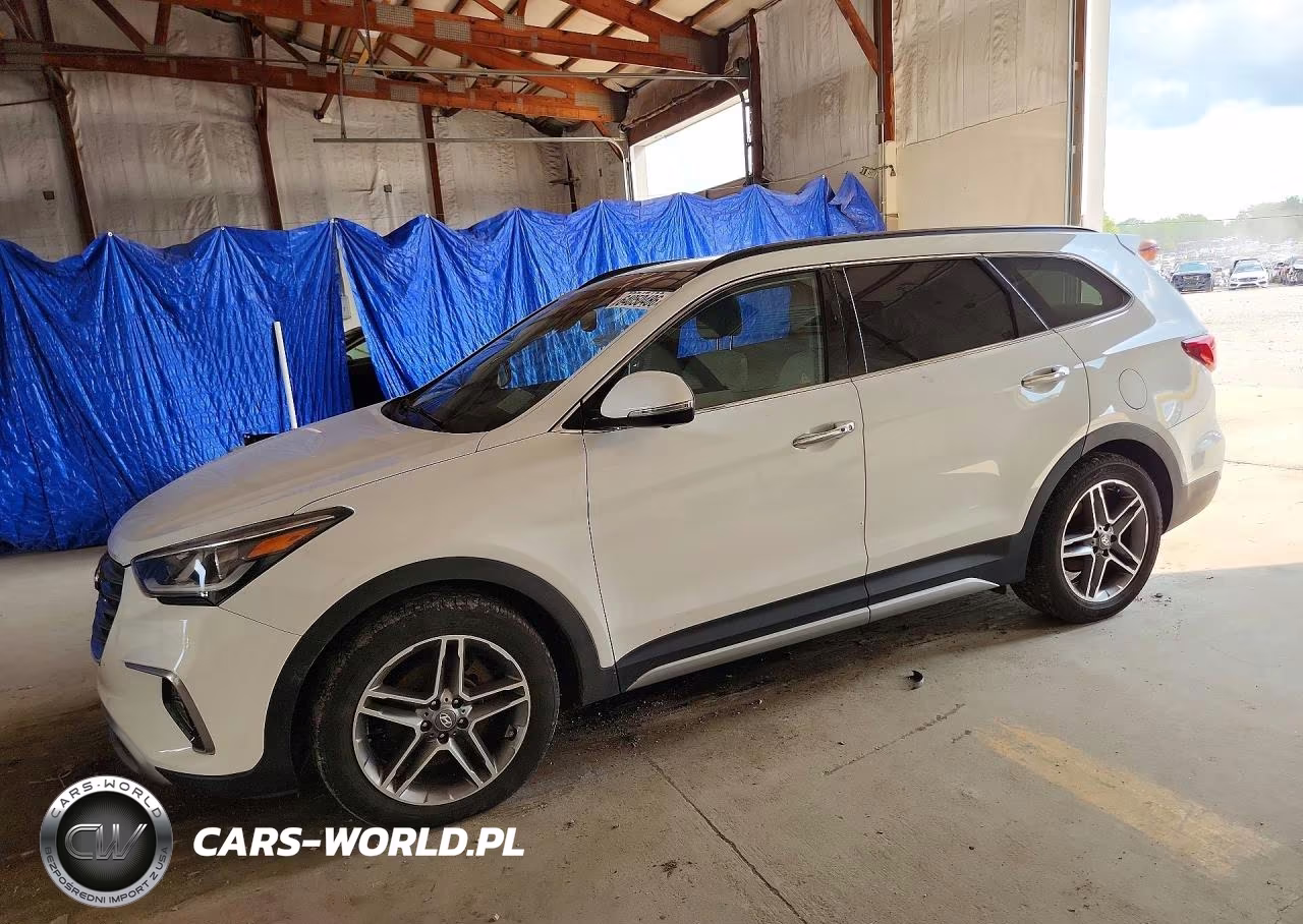 2017 Hyundai Santa Fe Limited Ultimate VIN:KM8SRDHF0HU170602 - 1