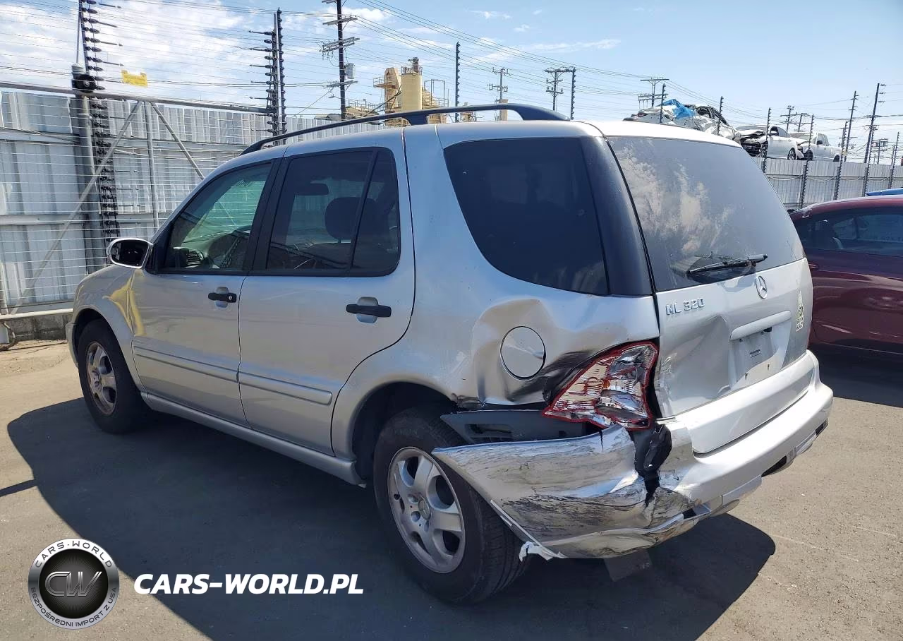 2003 Mercedes-Benz Ml 320 VIN:4JGAB54E93A380385 - 2