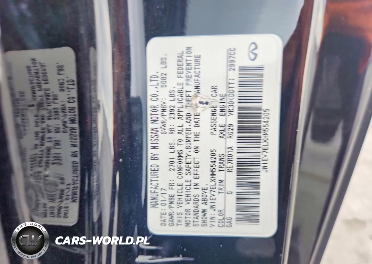 2017 Infiniti Q60 3.0T Premium VIN:JN1EV7ELXHM554205 - 13