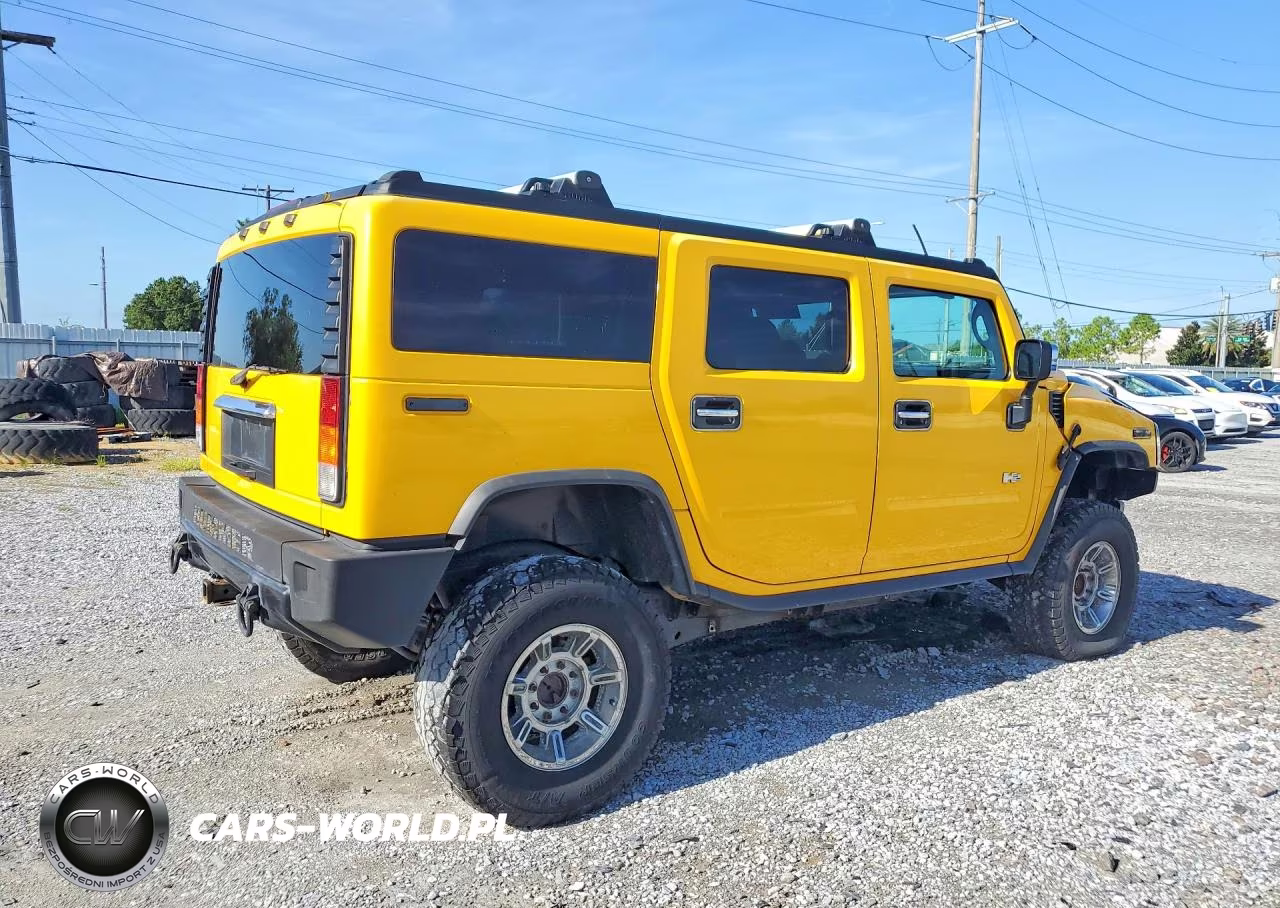 2003 Hummer H2 VIN:5GRGN23U53H106376 - 3