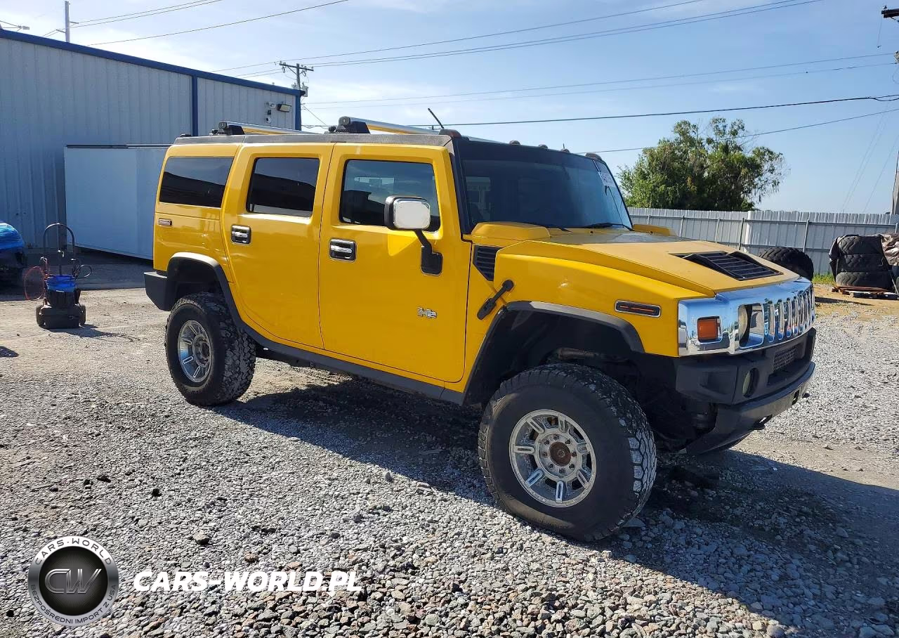 2003 Hummer H2 VIN:5GRGN23U53H106376 - 4