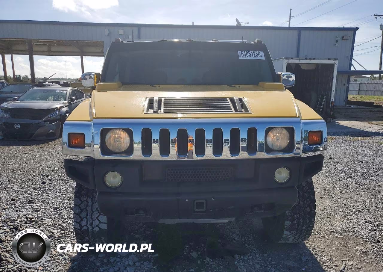 2003 Hummer H2 VIN:5GRGN23U53H106376 - 5