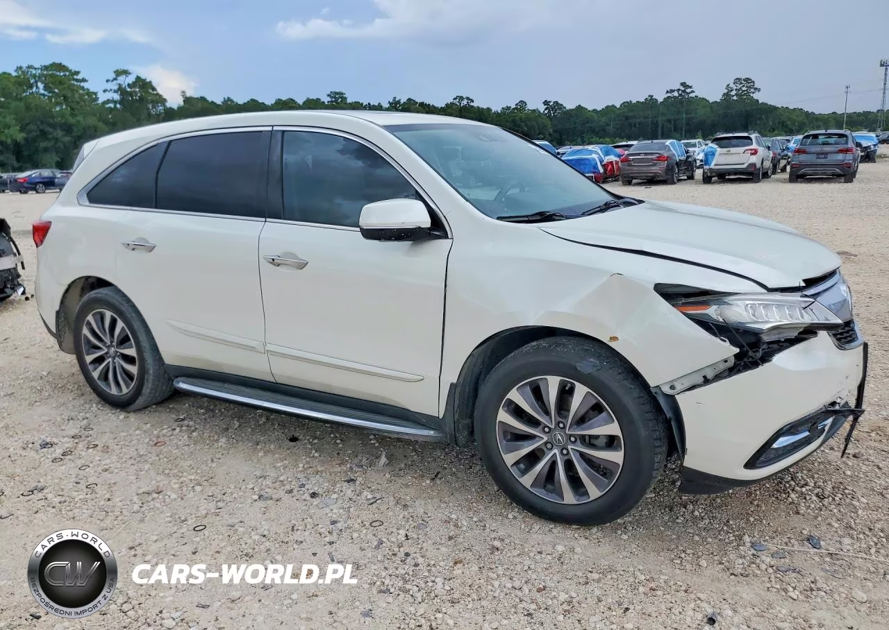 2015 Acura Mdx Technology VIN:5FRYD3H45FB004571 - 4