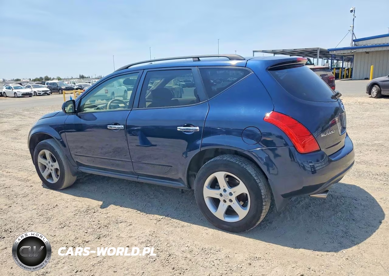 2003 Nissan Murano Sl VIN:JN8AZ08T63W121324 - 2