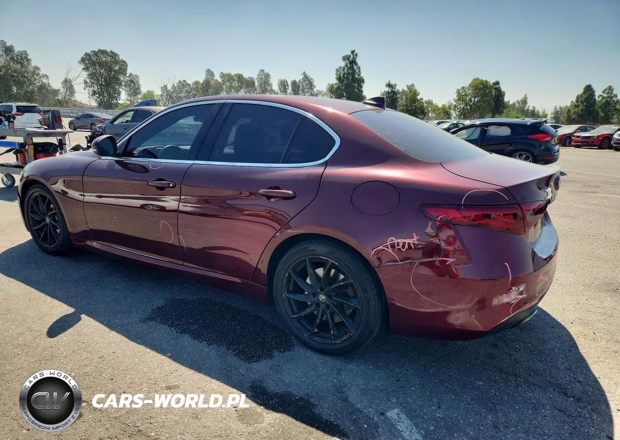 2017 Alfa Romeo Giulia VIN:ZARFAEBN8H7557731 - 2