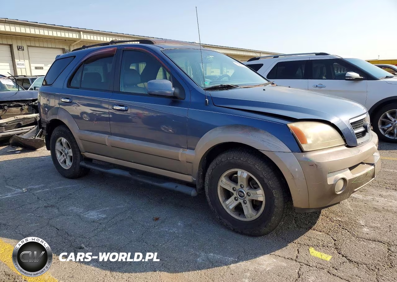 2004 Kia Sorento Lx VIN:KNDJC733545246299 - 4