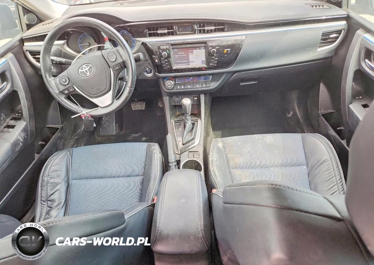 2015 Toyota Corolla S Plus VIN:5YFBURHE5FP240533 - 8