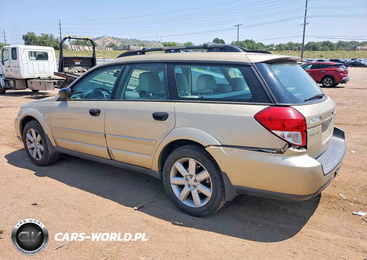 2008 Subaru Outback 2.5I VIN:4S4BP61C087366216 - 2