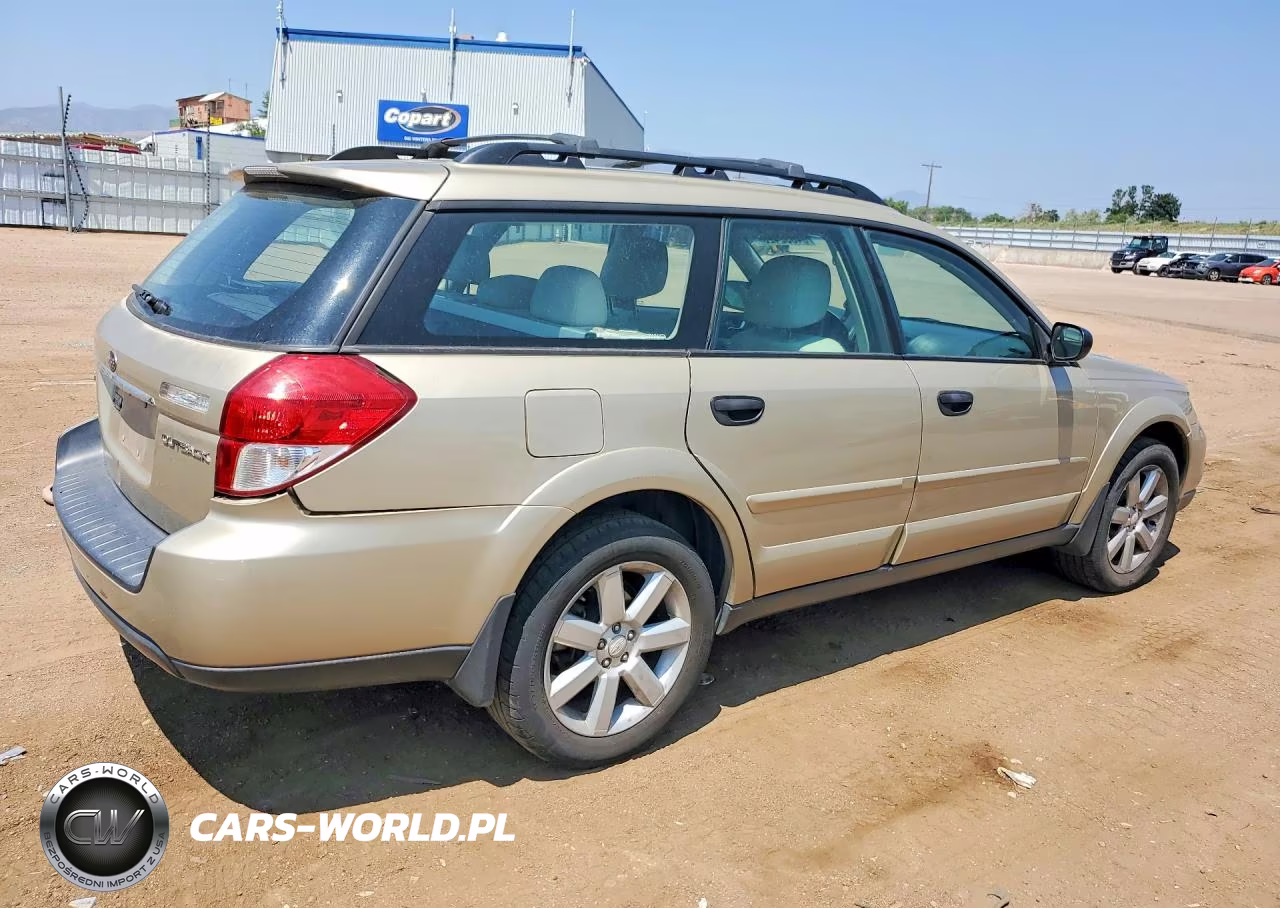 2008 Subaru Outback 2.5I VIN:4S4BP61C087366216 - 3