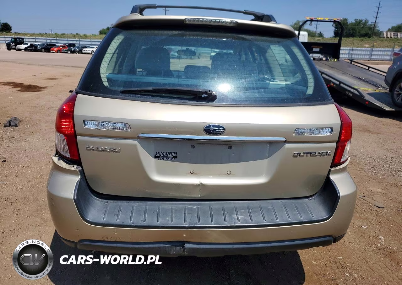 2008 Subaru Outback 2.5I VIN:4S4BP61C087366216 - 6