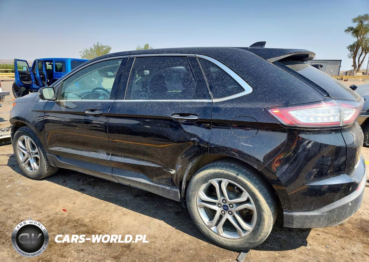2017 Ford Edge Titanium VIN:2FMPK4K96HBB97435 - 2