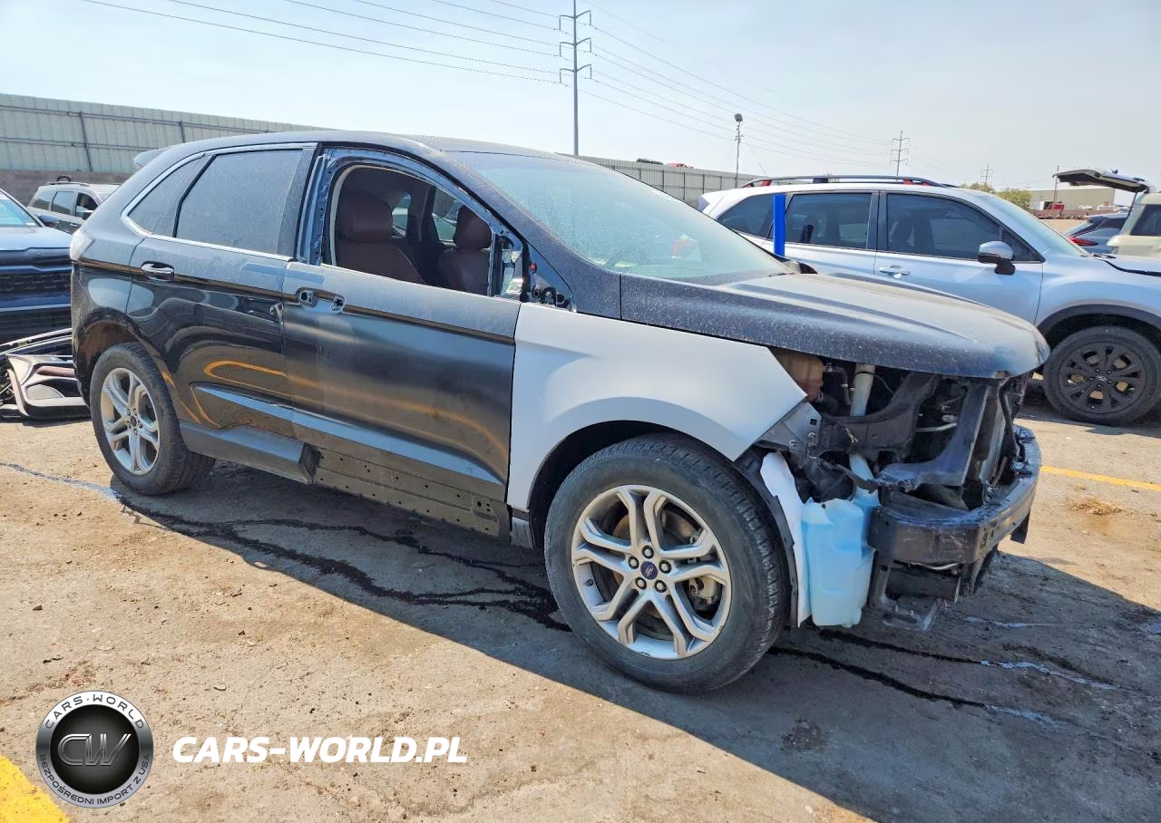 2017 Ford Edge Titanium VIN:2FMPK4K96HBB97435 - 4