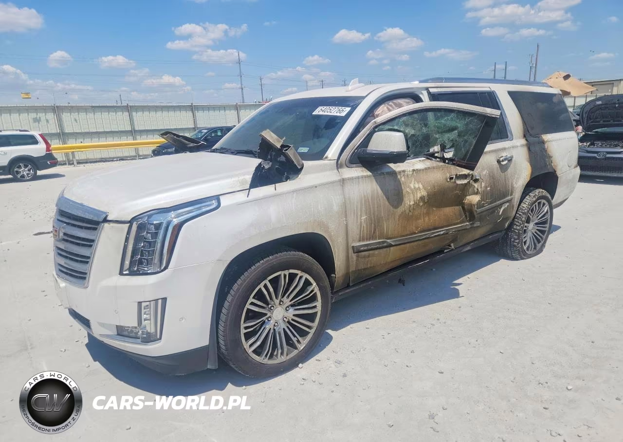 2018 Cadillac Escalade Esv Platinum VIN:1GYS4KKJXJR221112 - 1