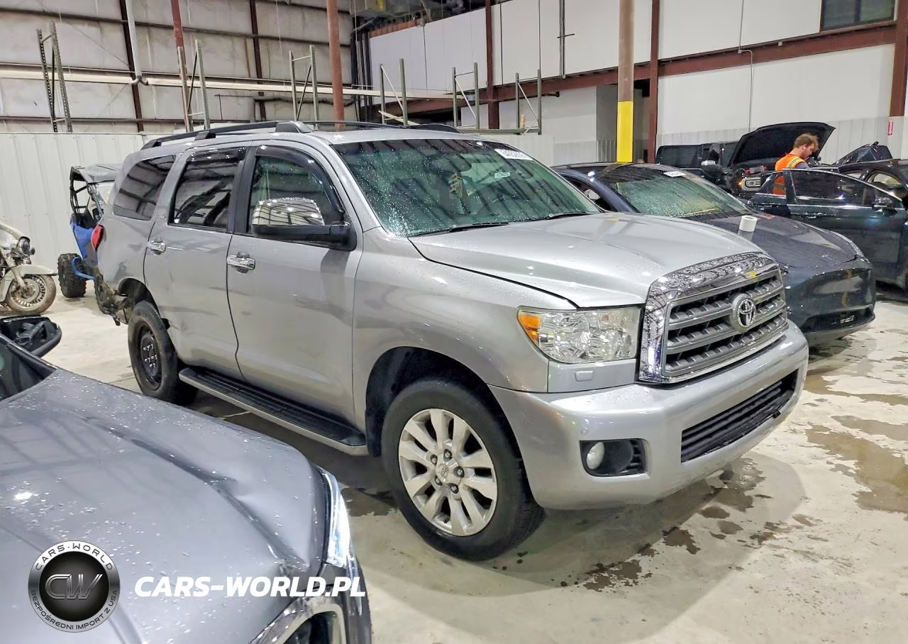 2012 Toyota Sequoia Platinum VIN:5TDDW5G18CS071993 - 4
