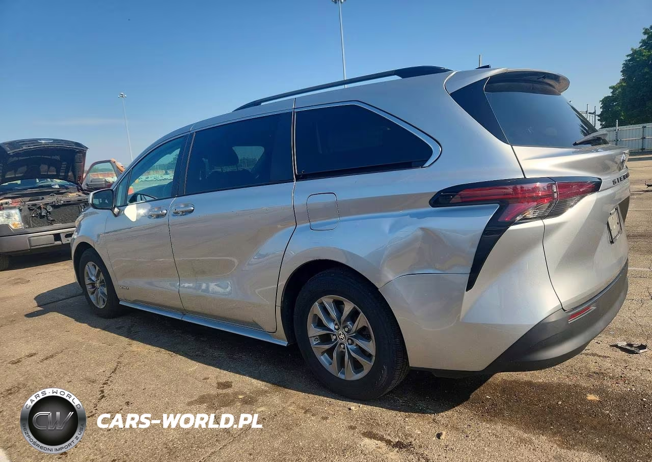 2021 Toyota Sienna Le VIN:5TDKRKEC3MS073086 - 2