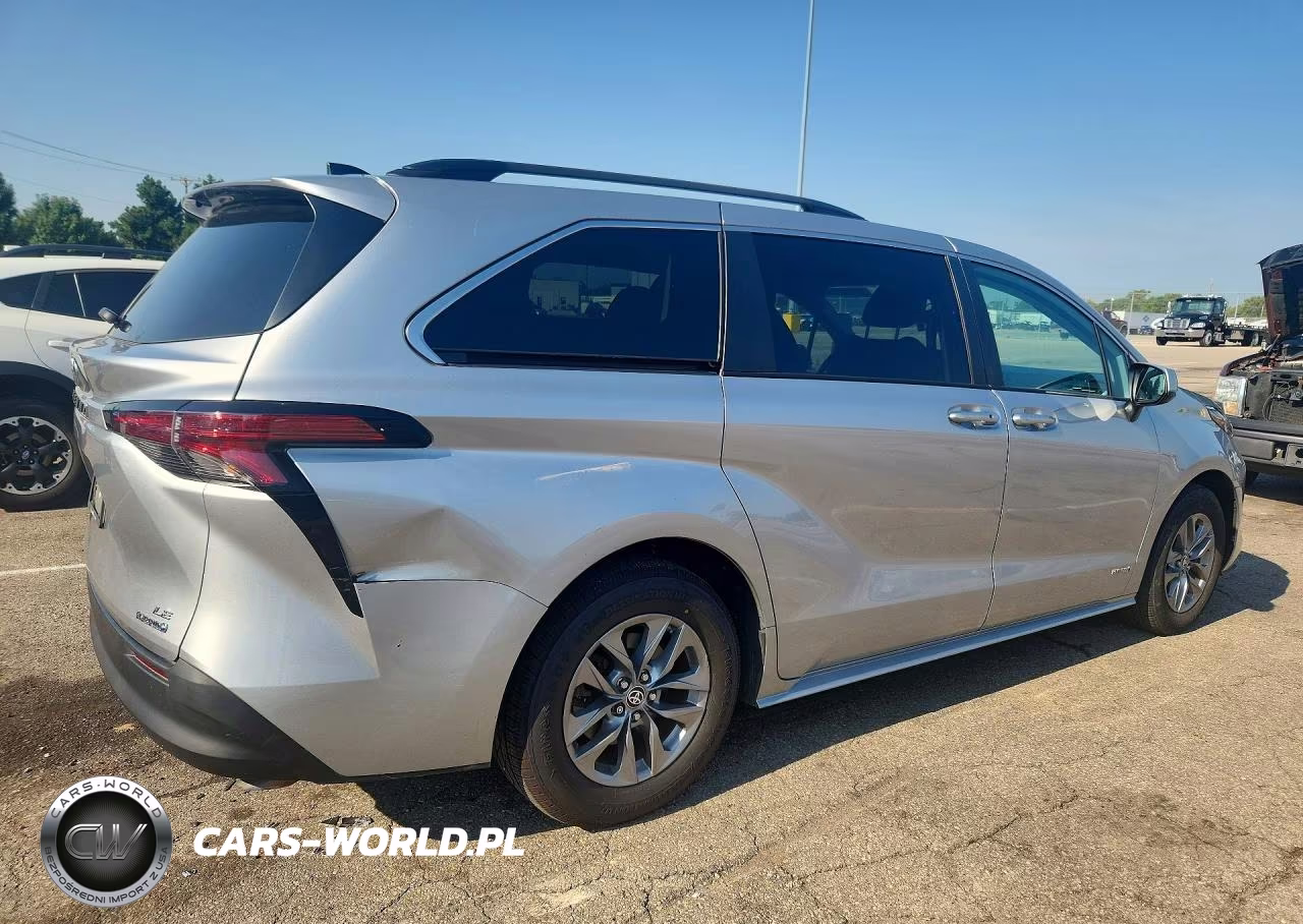 2021 Toyota Sienna Le VIN:5TDKRKEC3MS073086 - 3