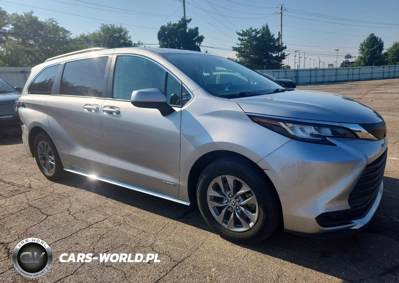 2021 Toyota Sienna Le VIN:5TDKRKEC3MS073086 - 4