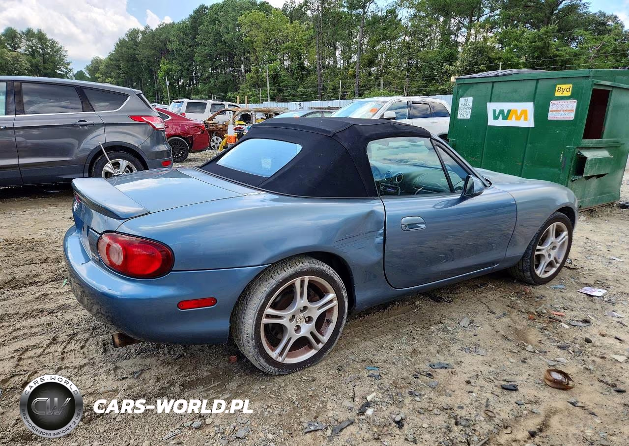 2005 Mazda Mx-5 Miata Base VIN:JM1NB353X50410302 - 3
