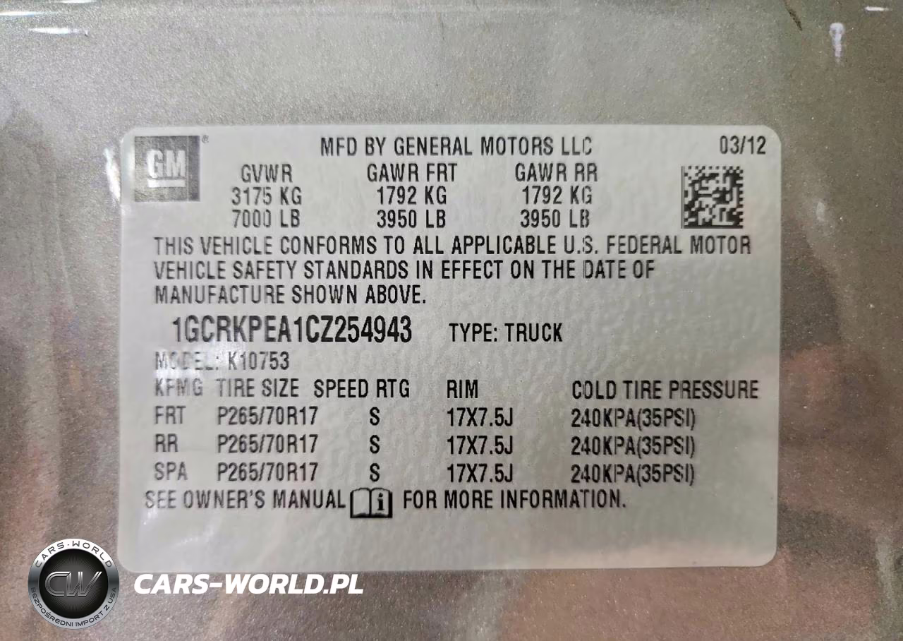 2012 Chevrolet Silverado K1500 VIN:1GCRKPEA1CZ254943 - 13