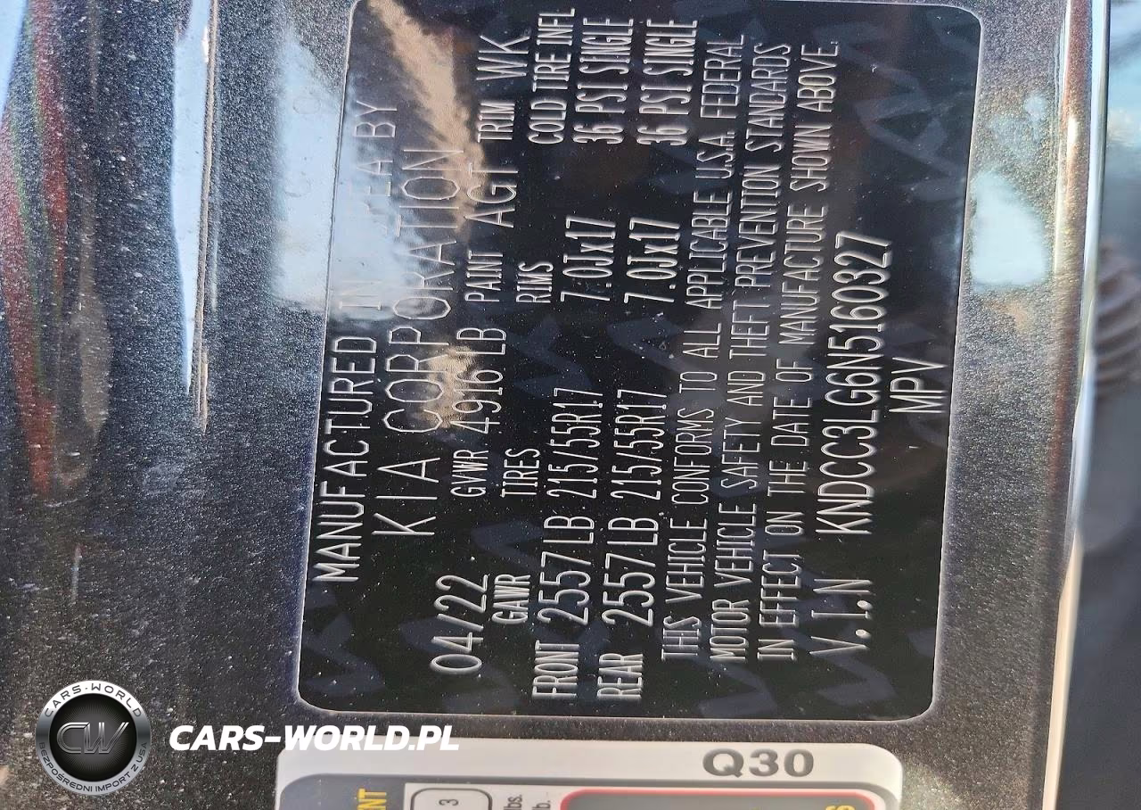 2022 Kia Niro Ev S VIN:KNDCC3LG6N5160327 - 13