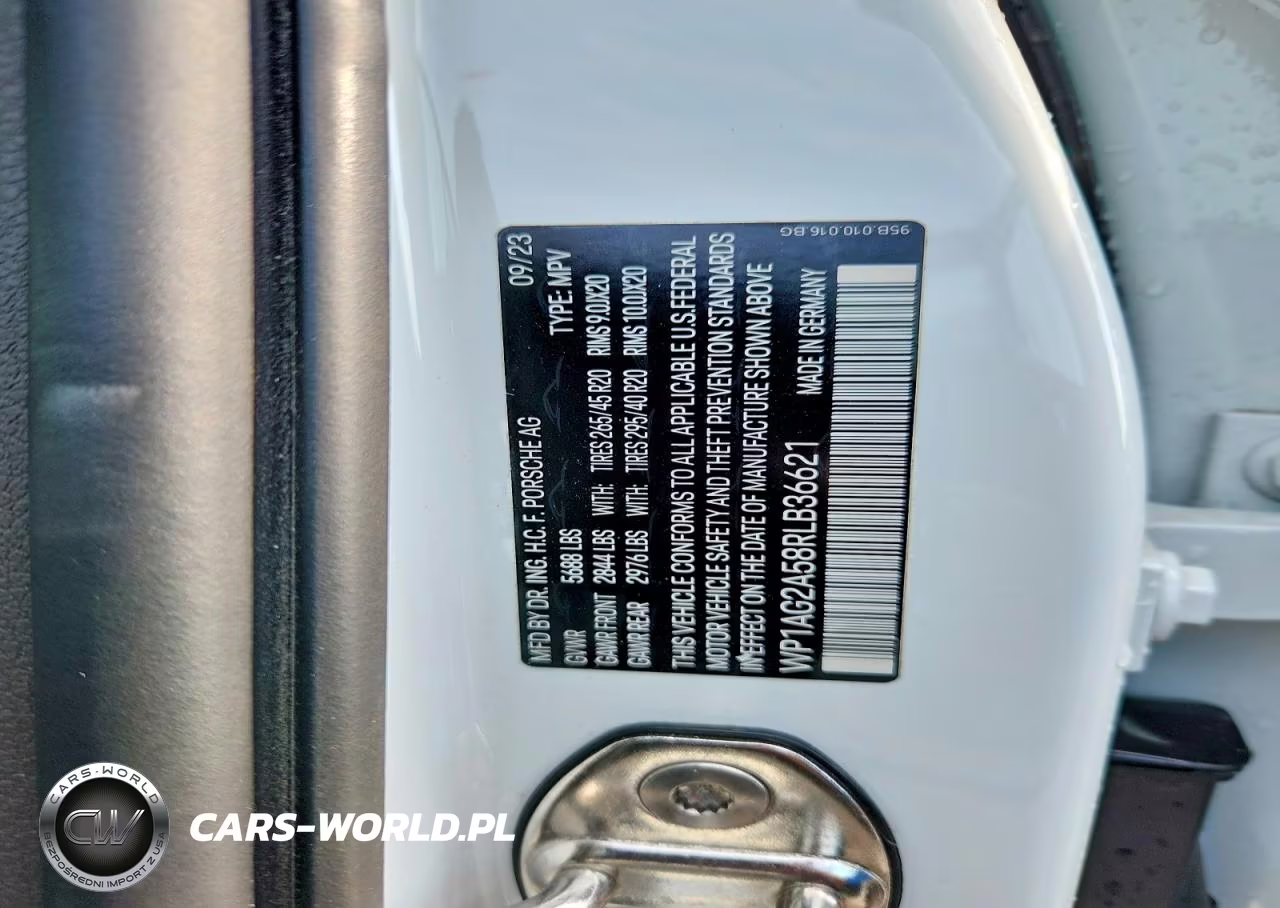 2024 Porsche Macan S VIN:WP1AG2A58RLB36621 - 14