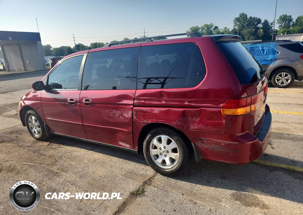 2004 Honda Odyssey Exl VIN:5FNRL18994B134617 - 2