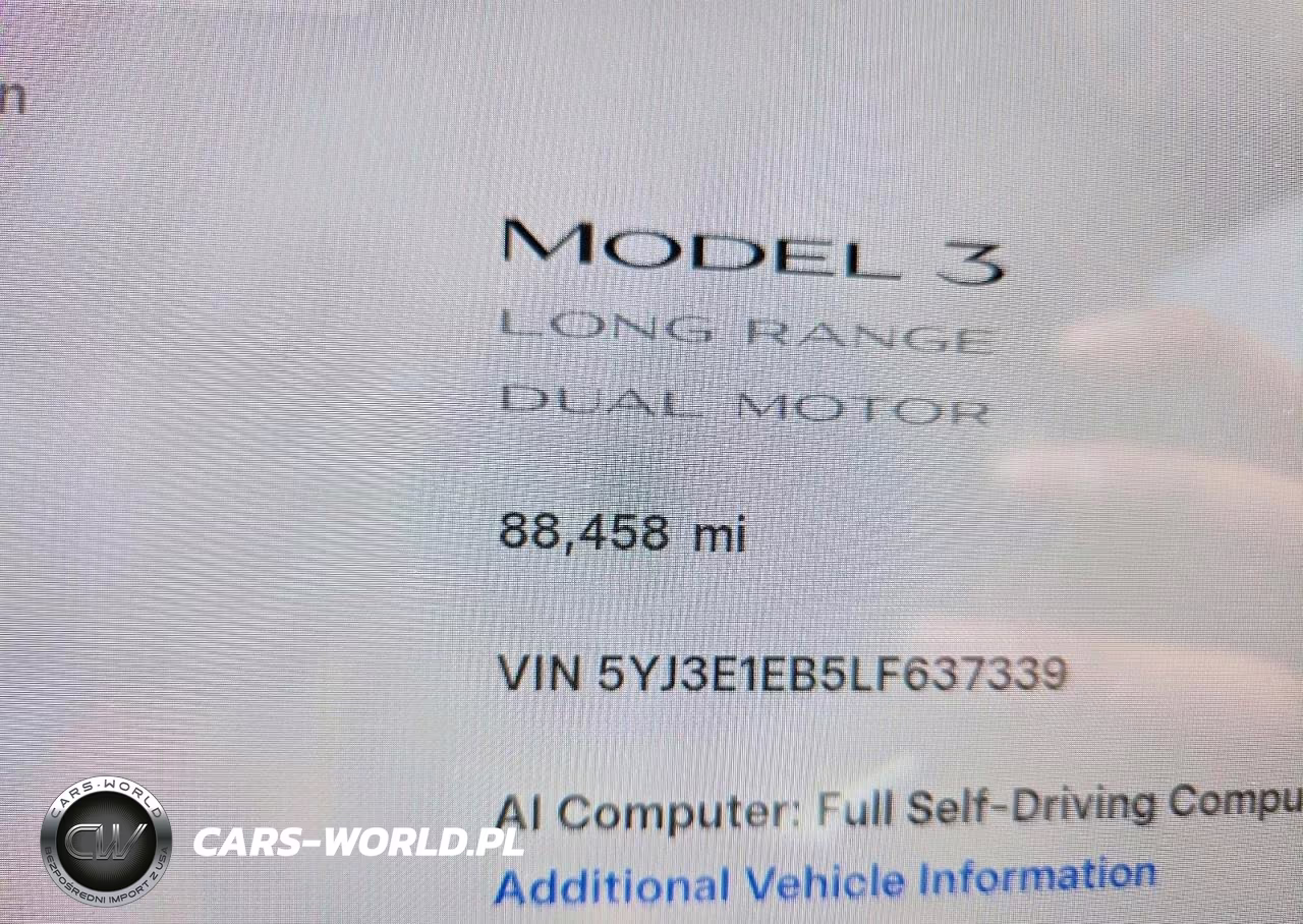 2020 Tesla Model 3 VIN:5YJ3E1EB5LF637339 - 9