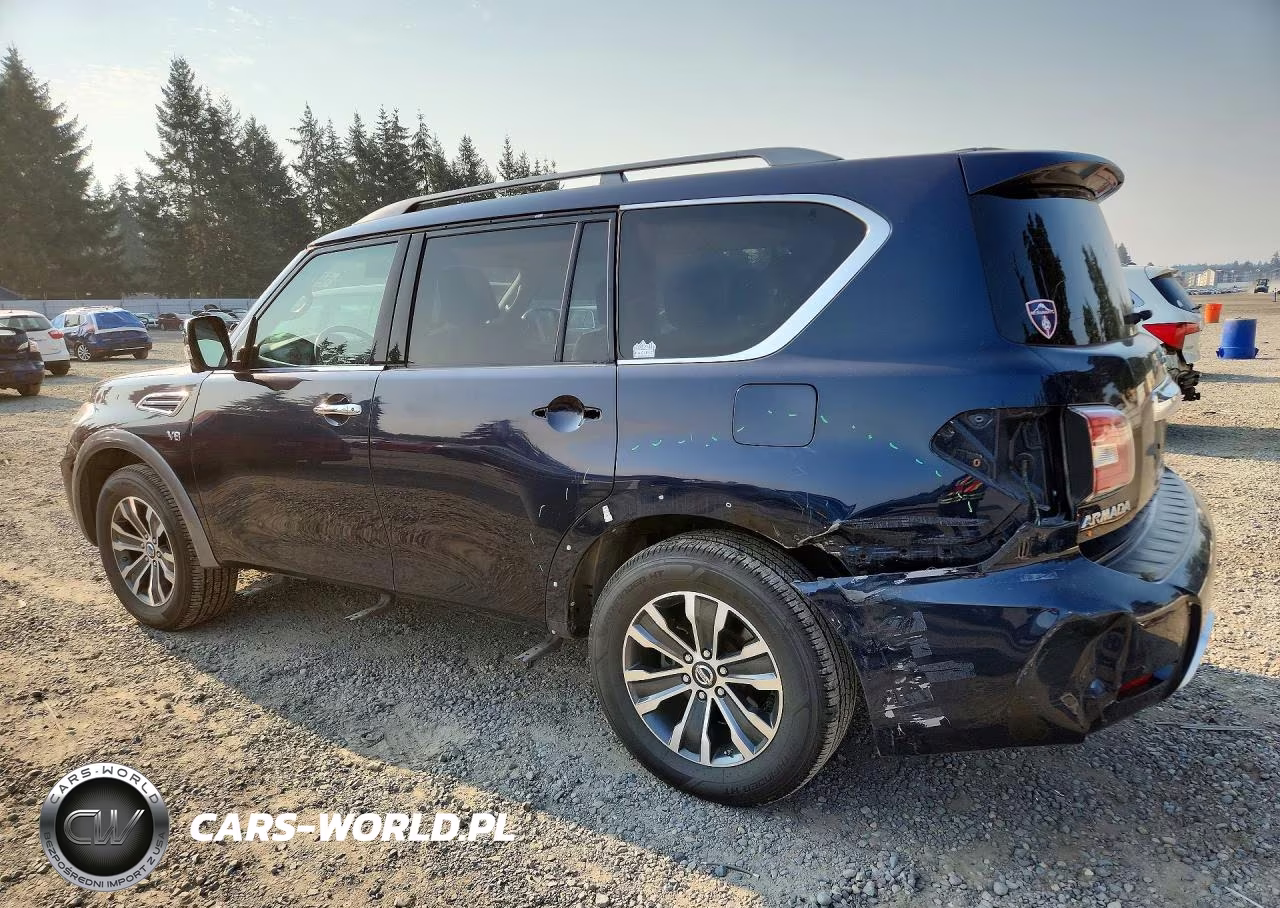 2018 Nissan Armada Sl VIN:JN8AY2NCXJX501163 - 2