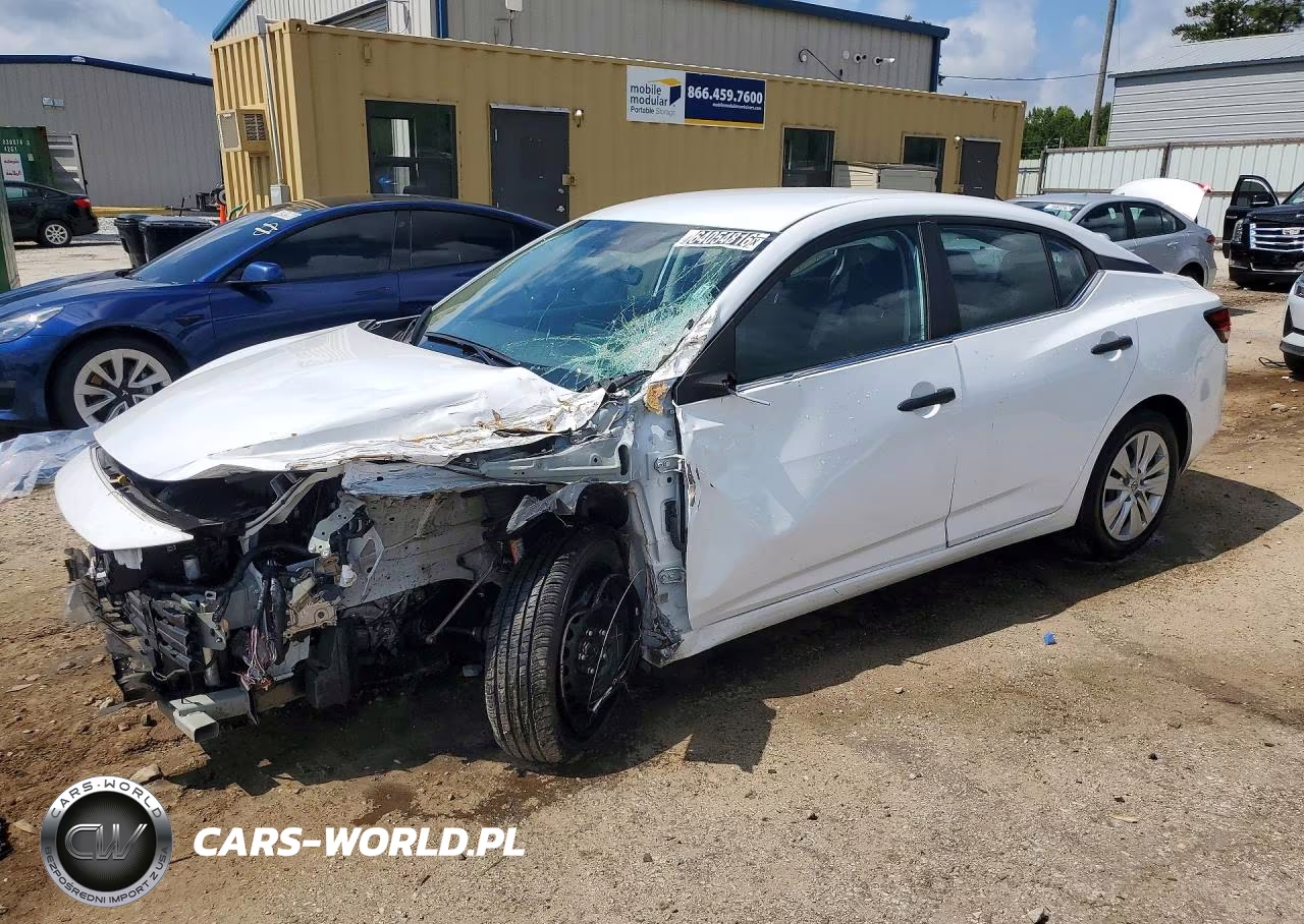2025 Nissan Sentra S VIN:3N1AB8BV7SY298192 - 1
