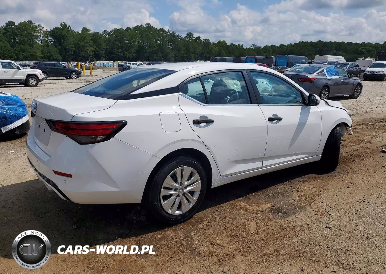 2025 Nissan Sentra S VIN:3N1AB8BV7SY298192 - 3