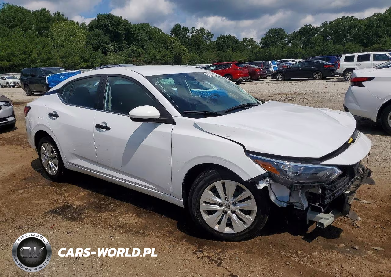 2025 Nissan Sentra S VIN:3N1AB8BV7SY298192 - 4