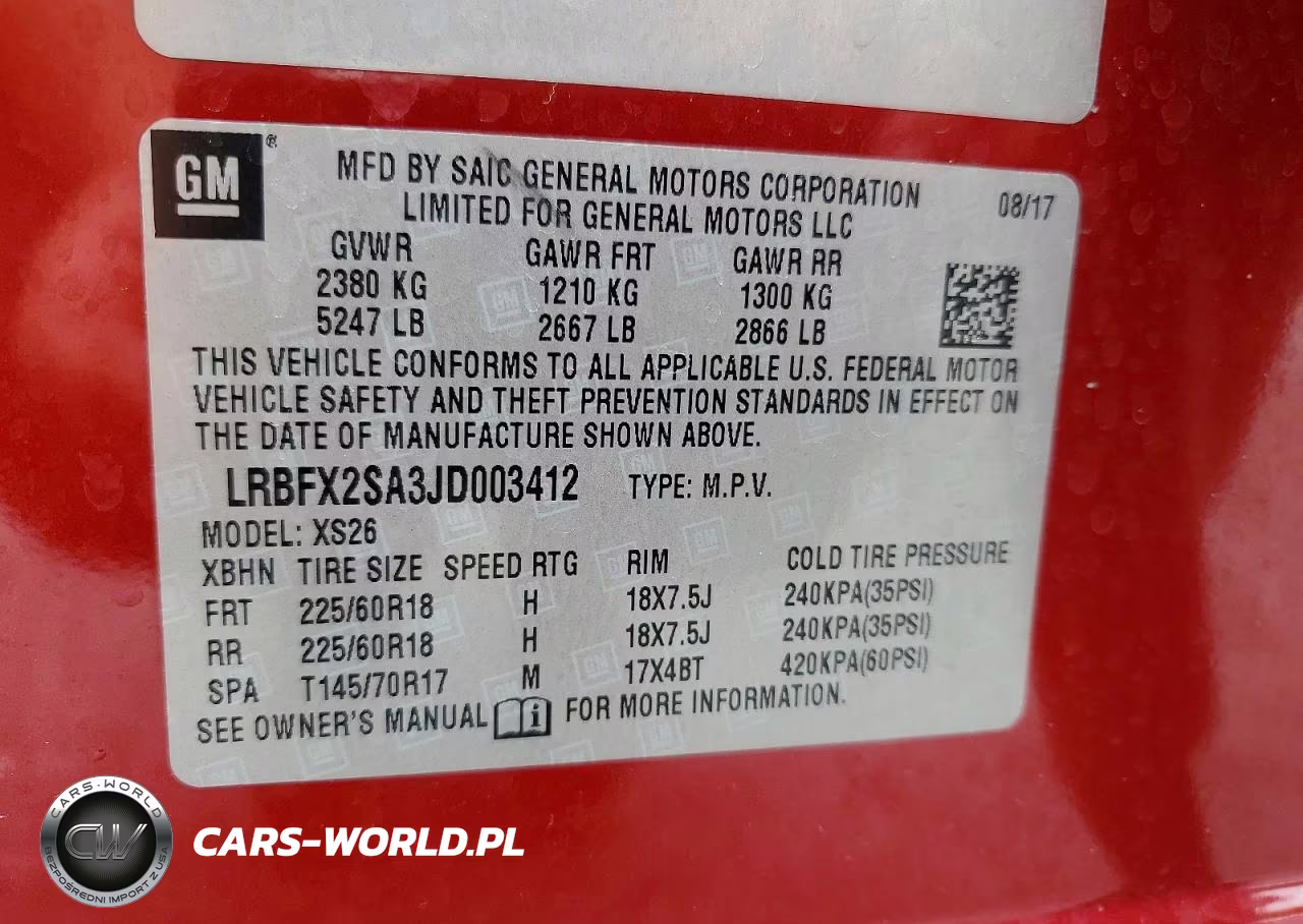 2018 Buick Envision Essence VIN:LRBFX2SA3JD003412 - 13