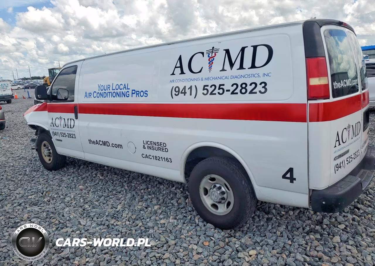 2003 Chevrolet Express G2500 VIN:1GCGG29V031227188 - 2