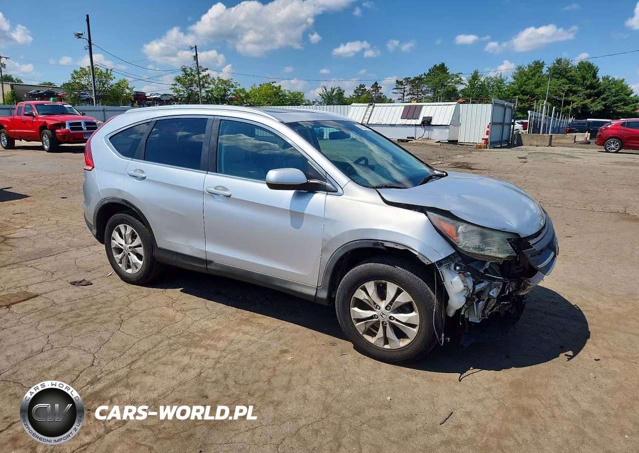 2013 Honda Cr-V Exl VIN:2HKRM4H73DH646100 - 4