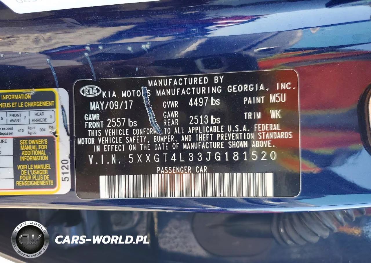 2018 Kia Optima Lx VIN:5XXGT4L33JG181520 - 12