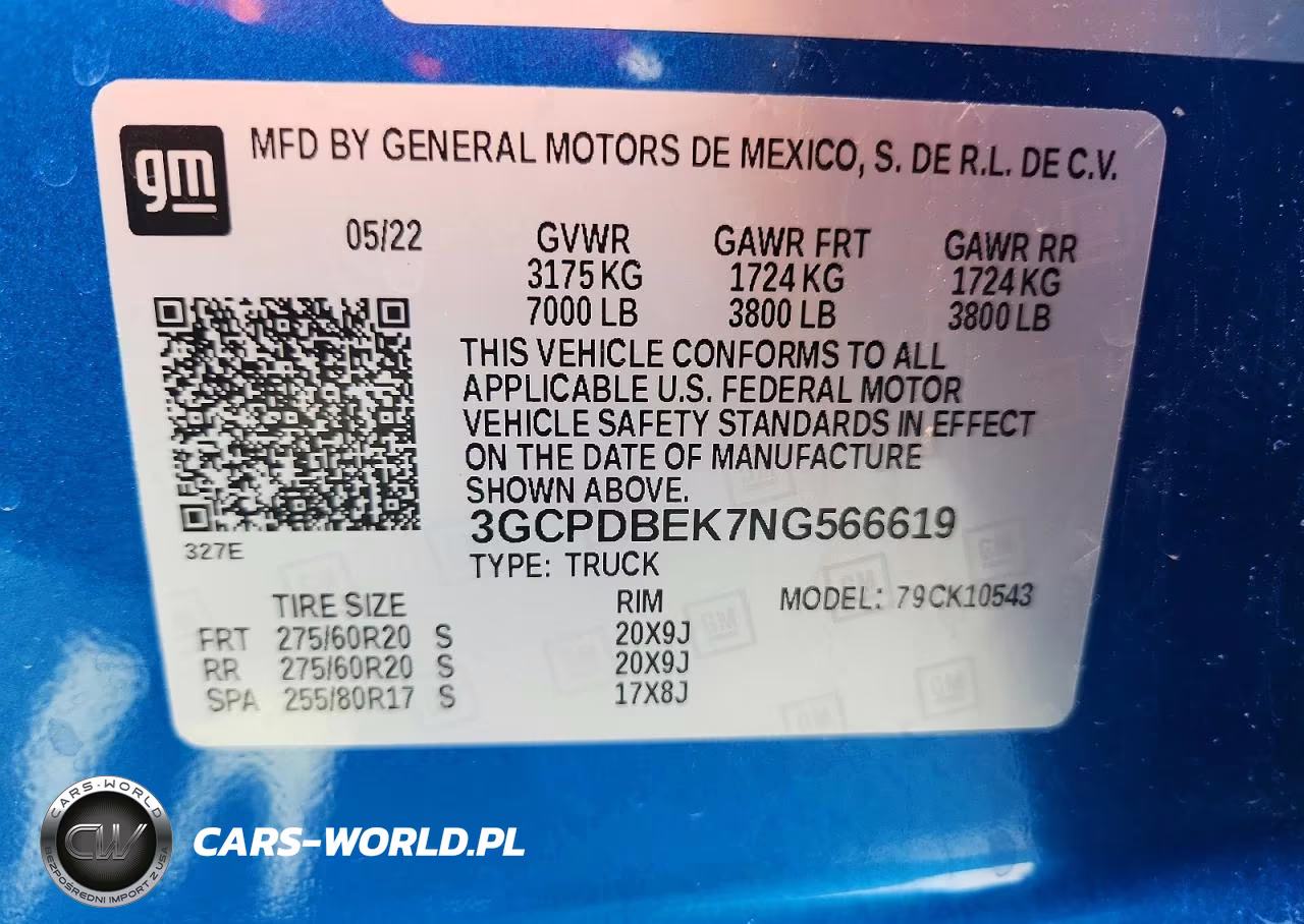 2022 Chevrolet Silverado K1500 Custom VIN:3GCPDBEK7NG566619 - 12