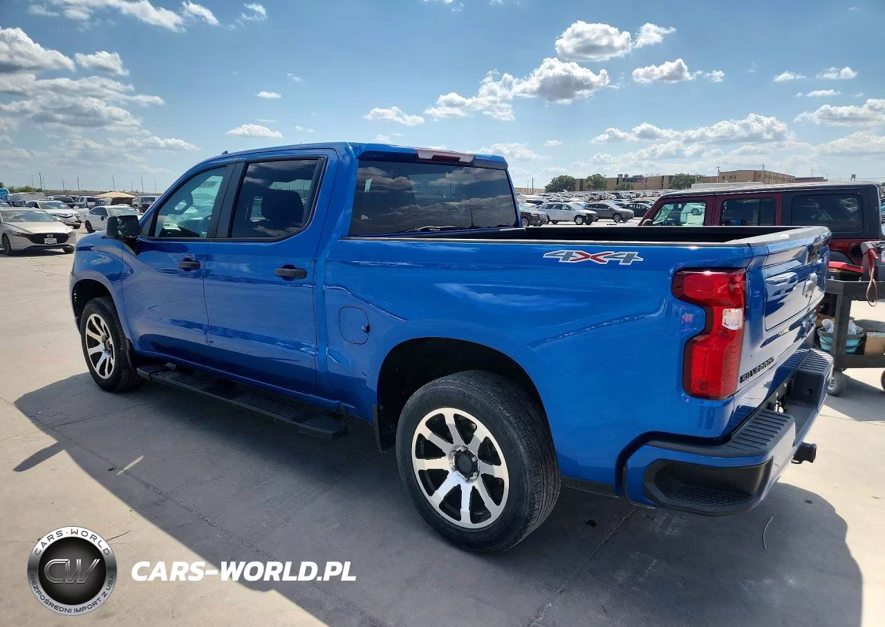 2022 Chevrolet Silverado K1500 Custom VIN:3GCPDBEK7NG566619 - 2