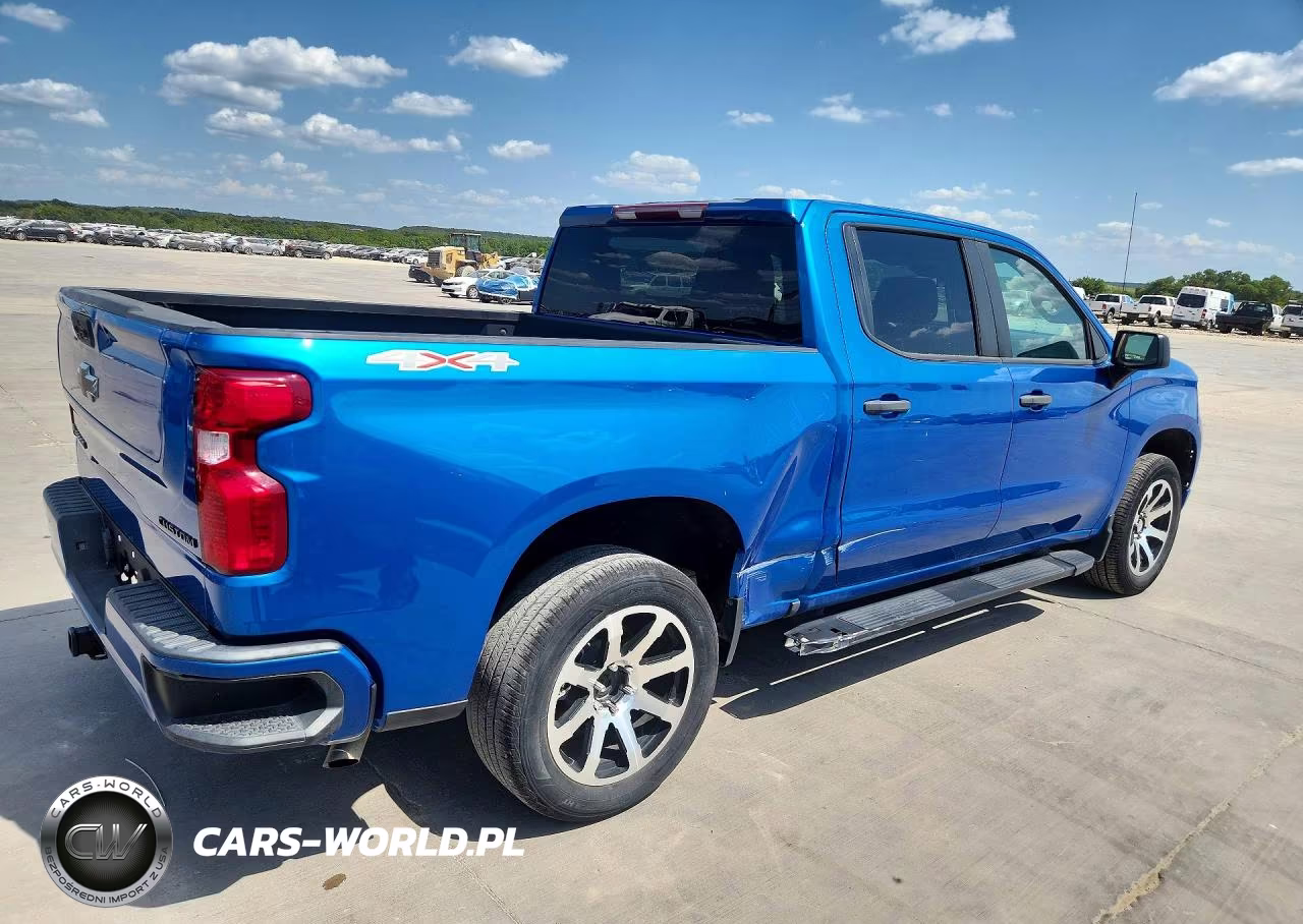 2022 Chevrolet Silverado K1500 Custom VIN:3GCPDBEK7NG566619 - 3
