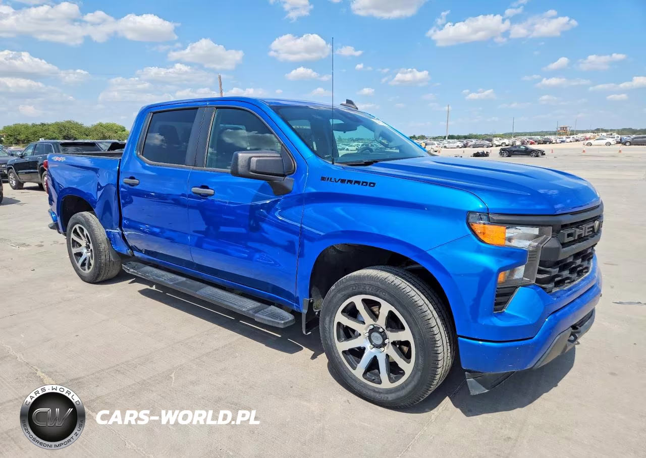 2022 Chevrolet Silverado K1500 Custom VIN:3GCPDBEK7NG566619 - 4