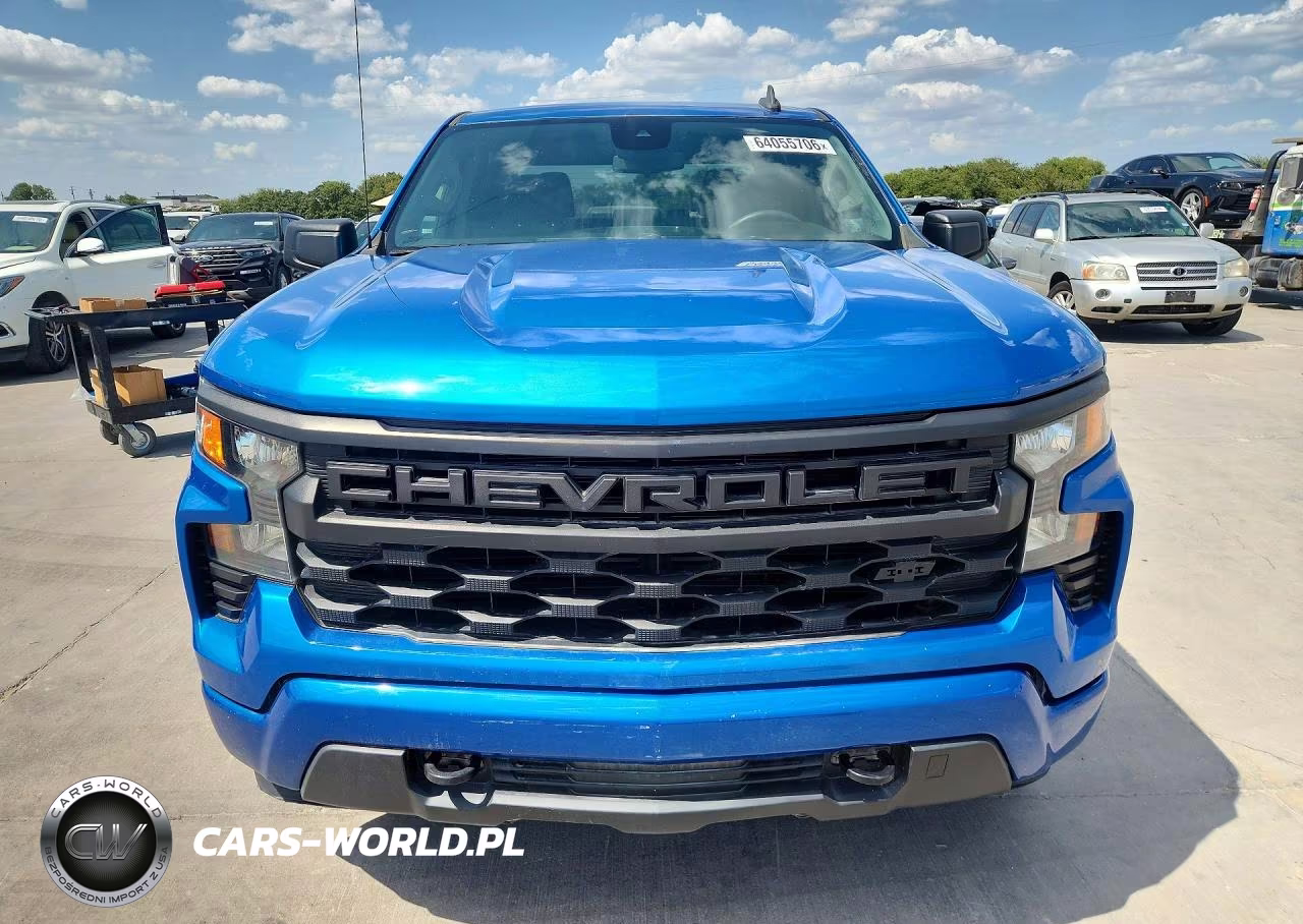 2022 Chevrolet Silverado K1500 Custom VIN:3GCPDBEK7NG566619 - 5