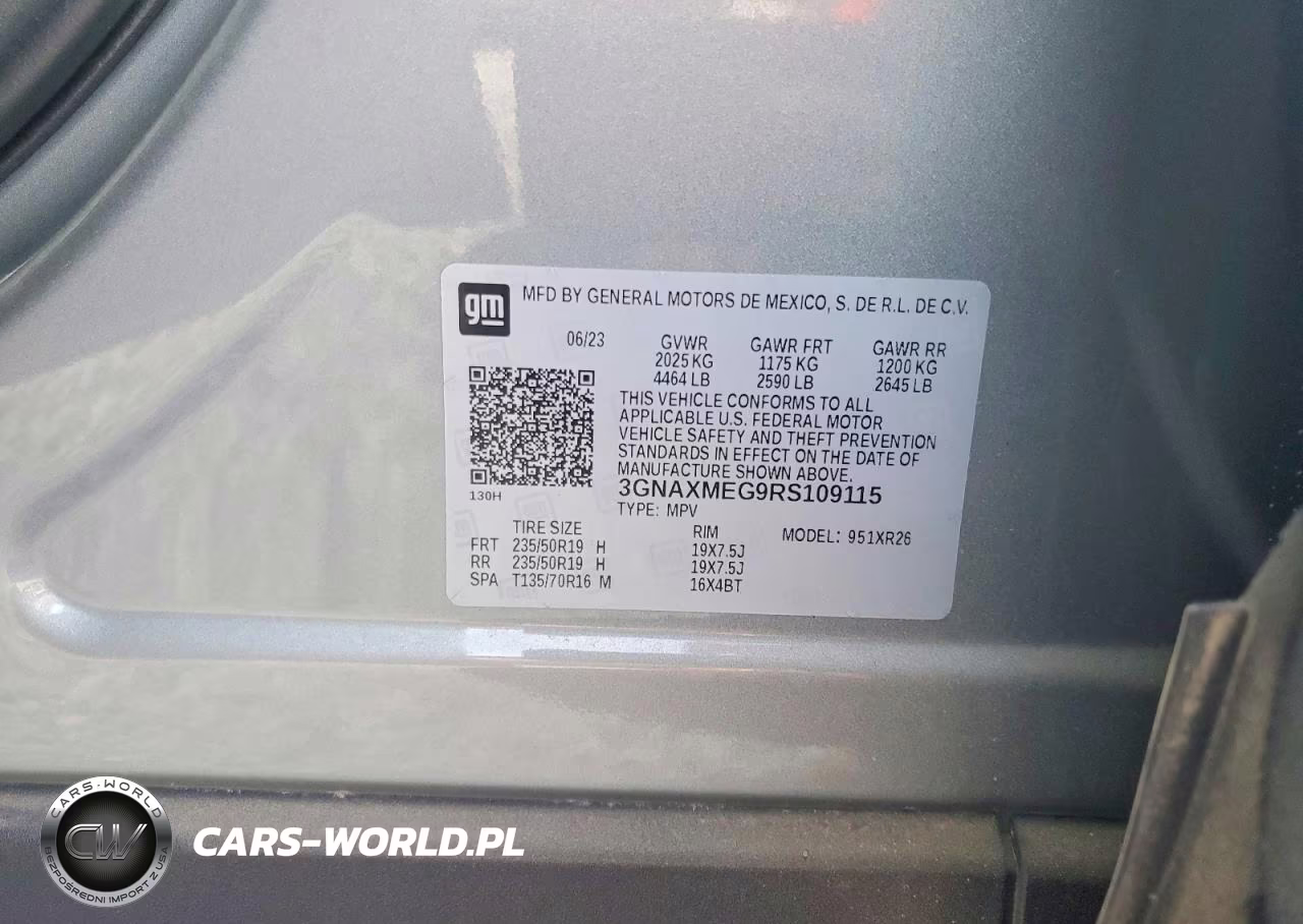 2024 Chevrolet Equinox Rs VIN:3GNAXMEG9RS109115 - 13