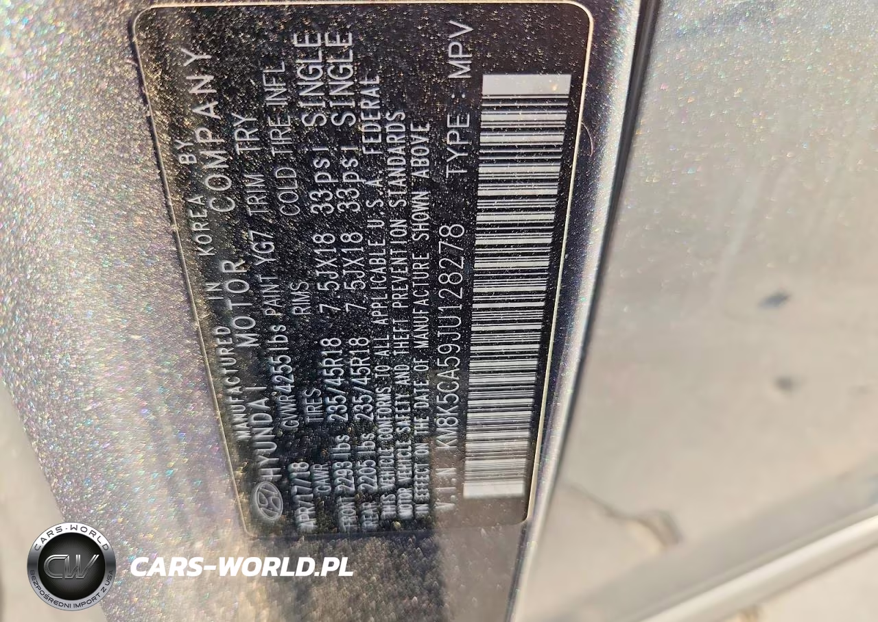 2018 Hyundai Kona Ultimate VIN:KM8K5CA59JU128278 - 13